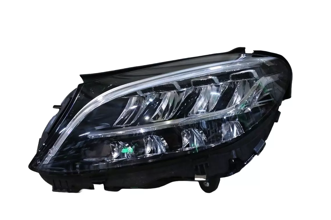 Mercedes Benz C-Class W205 FL LED High Performance Left-Hand Side (LH) Headlight Genuine A2059065404 - OEM replacement for enhanced visibility and sleek design Buy Mercedes Benz Headlights
