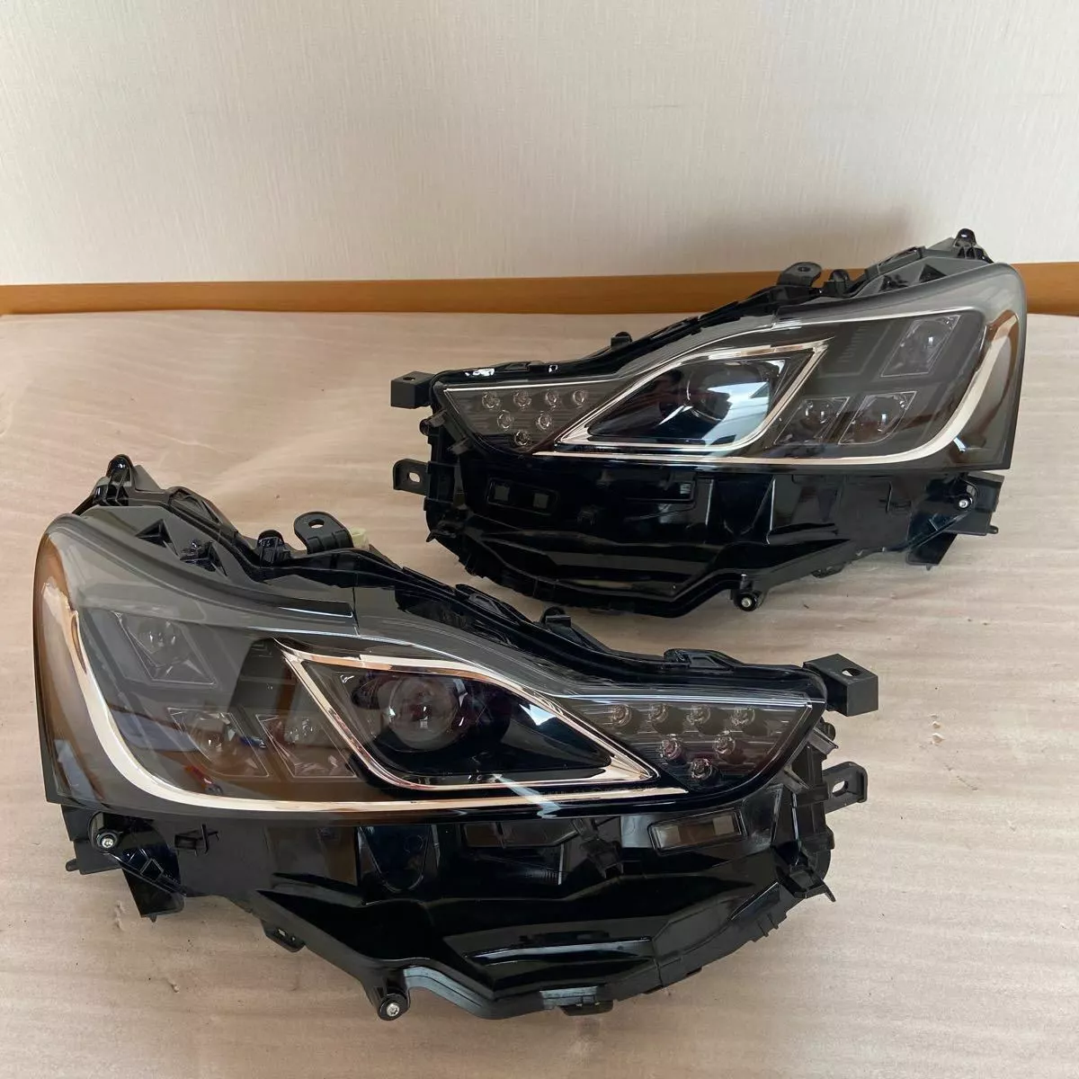 Genuine OEM Full LED Headlights for 2018-2020 Lexus IS F Sport - Upgrade your night vision and style.