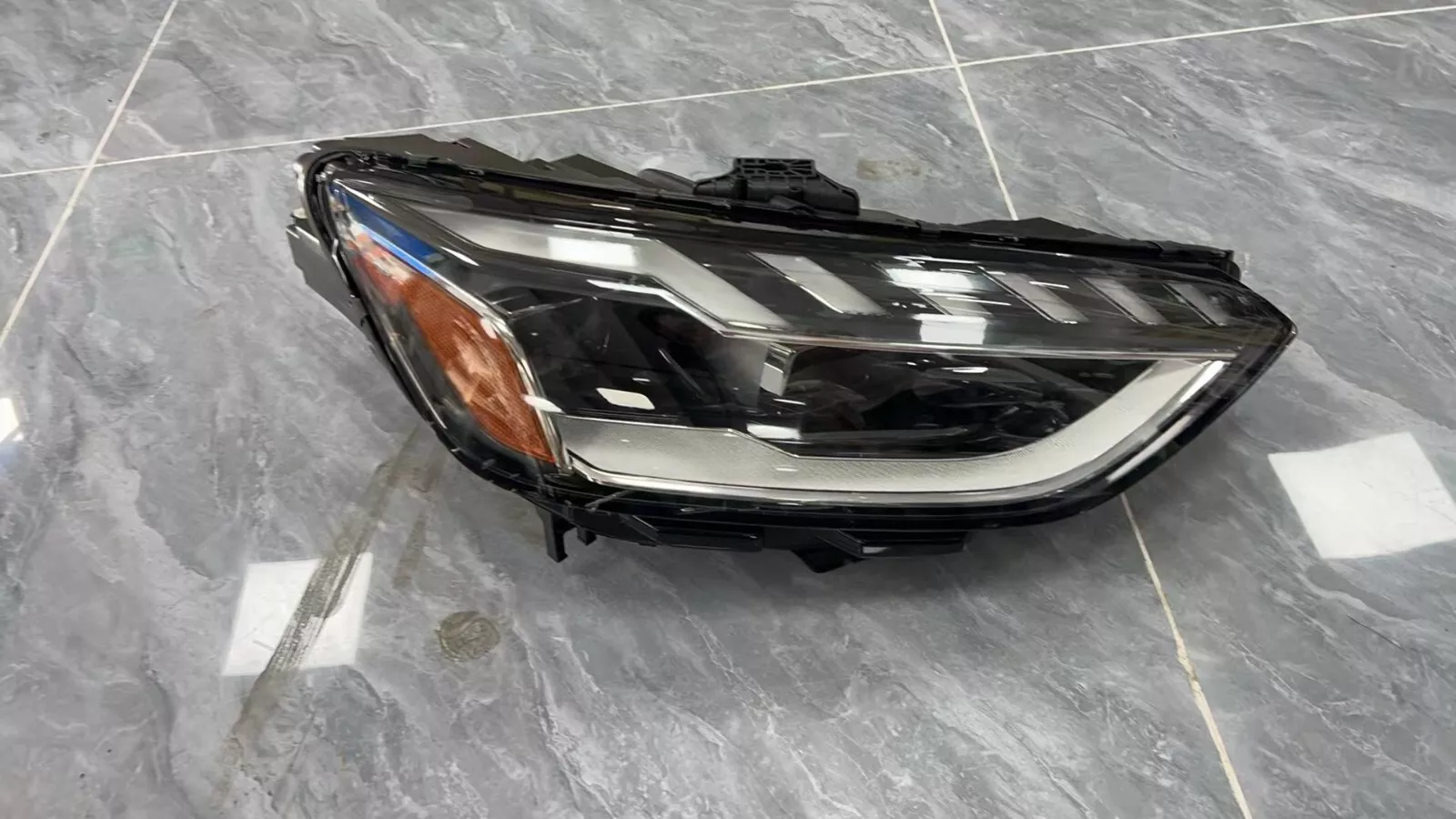 Genuine OEM Right LED Headlight Assembly for 2020-2023 Audi A4 S4, Part Numbers 8W0941033F and 8W0941034F